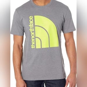 The north face for men's, Gray/yellow, size XXL